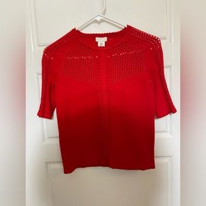 RED SHIRT SIZE XS